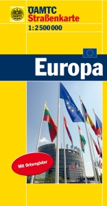 ÖAMTC Länderkarte Europa - 