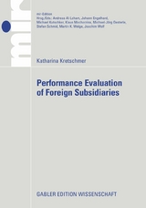 Performance Evaluation of Foreign Subsidiaries - Katharina Kretschmer