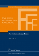Die Fachsprache des Tanzes - Birte M&ouml;pert
