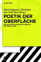 Poetik der Oberfl&auml;che - 