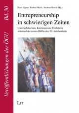 Entrepreneurship in schwierigen Zeiten - 