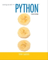 Starting Out with Python - Gaddis, Tony