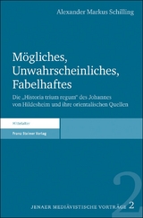 M&ouml;gliches, Unwahrscheinliches, Fabelhaftes - Alexander Markus Schilling