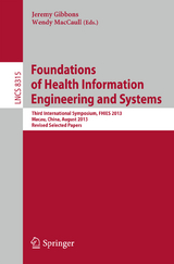 Foundations of Health Information Engineering and Systems - 