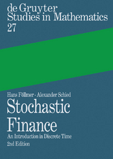 Stochastic Finance - Hans Föllmer, Alexander Schied