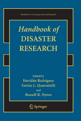 Handbook of Disaster Research - 