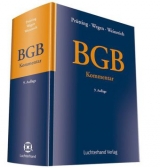 BGB Kommentar - Prütting, Hanns; Wegen, Gerhard; Weinreich, Gerhard