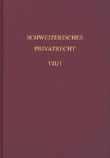Bd. VII/1: Obligationenrecht. Besondere Vertragsverh&auml;ltnisse 1. Halbband - Ren&eacute; J. Baerlocher, Pierre Cavin, Mario M. Pedrazzini, Claude Reymond (&dagger;), Ren&eacute; Jacques Baerlocher, Mario Pedrazzini, Frank Vischer (&dagger;)
