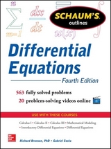 Schaum's Outline of Differential Equations - Bronson, Richard; Costa, Gabriel B.