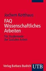 FAQ Wissenschaftliches Arbeiten - Jochem Kotthaus