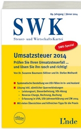 SWK-Spezial Umsatzsteuer 2014 - Susanne Baumann-S&ouml;llner, Stefan Melhardt