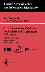 11th International Conference on Analysis and Optimization of Systems: Discrete Event Systems - 