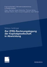 Zur IFRS-Rechnungslegung der Kapitalgesellschaft in Abwicklung - Marius Ha&szlig;linger