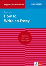 How to Write an Essay - Aczel, Richard