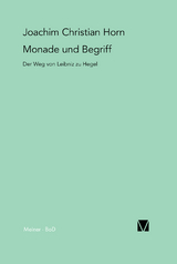 Monade und Begriff - Joachim Christian Horn