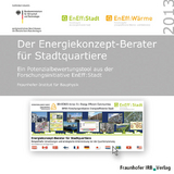 Der Energiekonzept-Berater f&uuml;r Stadtquartiere - Heike Erhorn-Kluttig, Hans Erhorn, Juri Weber, Simon W&ouml;ssner, Eike Budde