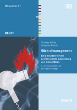 R&uuml;ckrufmanagement - Thomas Klindt, Susanne Wende