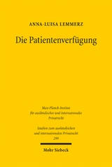 Die Patientenverf&uuml;gung - Anna-Luisa Lemmerz