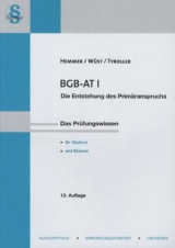 BGB AT I - Karl-Edmund Hemmer, Achim W&uuml;st, Michael Tyroller
