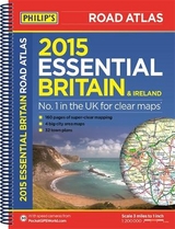 Philip's Essential Road Atlas Britain and Ireland 2015 - 