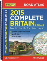 Philip's Complete Road Atlas Britain and Ireland 2015 - 