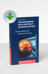 CD-ROM Taschenw&ouml;rterbuch der Kraftfahrzeugtechnik - Herbert F. Blaha