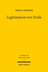 Legitimation von Strafe - Tobias Z&uuml;rcher