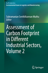 Assessment of Carbon Footprint in Different Industrial Sectors, Volume 2 - 