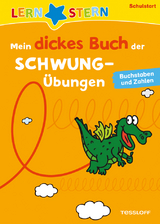 LERNSTERN Mein dickes Buch der Schwung&uuml;bungen zum Schulstart - Birgit Fuchs