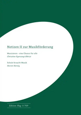 Notizen II zur Musikförderung - Egerszegi-Obrist, Christine; Herzig, Hector