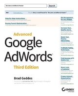 Advanced Google AdWords - Geddes, Brad