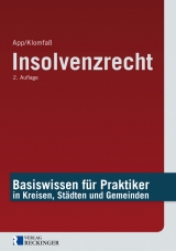 Insolvenzrecht - Michael App, Ralf Klomfa&szlig;