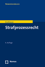 Strafprozessrecht - Urs Kindh&auml;user