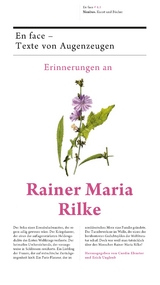 Erinnerungen an Rainer Maria Rilke - 