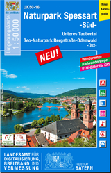 UK50-16 Naturpark Spessart, S&uuml;d - Breitband und Vermessung Landesamt f&uuml;r Digitalisierung  Bayern