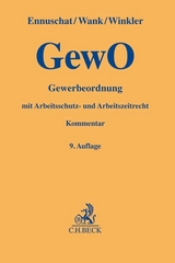 Gewerbeordnung. GewO - 