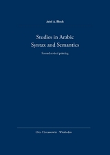 Studies in Arabic Syntax and Semantics - Ariel A Bloch