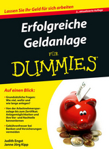 Erfolgreiche Geldanlage f&uuml;r Dummies - Judith Engst, Janne Kipp