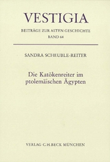 Vestigia / Die Kat&ouml;kenreiter im ptolem&auml;ischen &Auml;gypten - Sandra Scheuble-Reiter