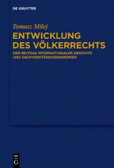 Entwicklung des V&ouml;lkerrechts - Tomasz Milej
