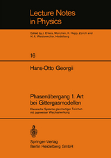 Phasen&uuml;bergang 1. Art bei Gittergasmodellen - H.-O. Georgii