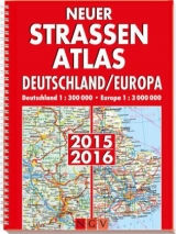 Neuer Stra&szlig;enatlas Deutschland/Europa 2015/2016