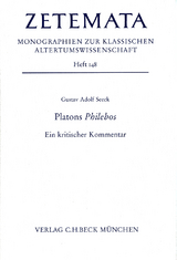 Zetemata / Platons Philebos - Gustav Adolf Seeck