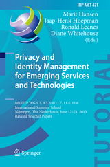 Privacy and Identity Management for Emerging Services and Technologies - 