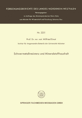 Schwermetallresistenz und Mineralstoffhaushalt - Wilfried Ernst