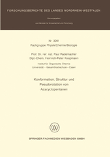 Konformation, Struktur und Pseudorotation von Azacyclopentanen - Paul Rademacher, Heinrich-Peter Koopmann