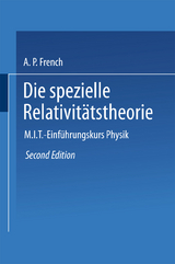 Die spezielle Relativit&auml;tstheorie - Anthony P. French