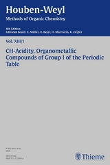 Houben-Weyl Methods of Organic Chemistry Vol. XIII/1, 4th Edition -  Hans-Friedrich Ebel,  Peter M&uuml;ller,  Heidi M&uuml;ller-Dolezal,  Renate Stoltz,  Hanna S&ouml;ll