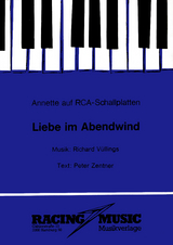 Liebe im Abendwind - Richard V&uuml;llings, Peter Zentner, Edgar Schlepper,  Annette