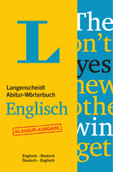 Langenscheidt Abitur-Wörterbuch Englisch  - Buch mit Online-Anbindung - Langenscheidt, Redaktion
